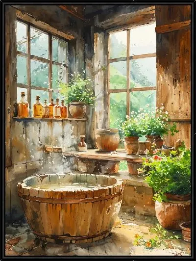 Картина Баня №33