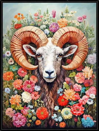Картина Баран №60