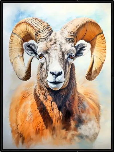 Картина Баран №63