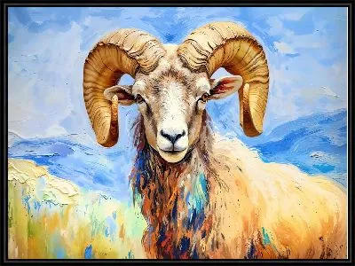 Картина Баран №65