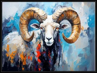 Картина Баран №69