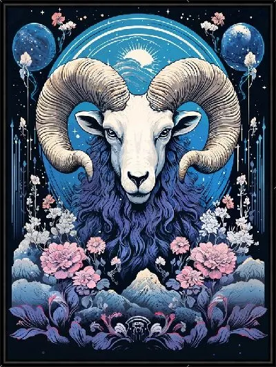 Картина Баран №79