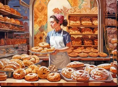 Постер Выпечка №10