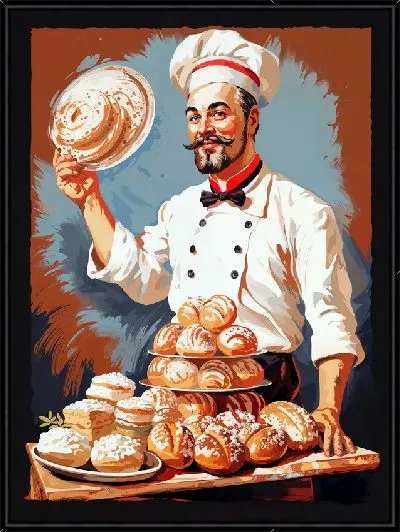 Картина Выпечка №19