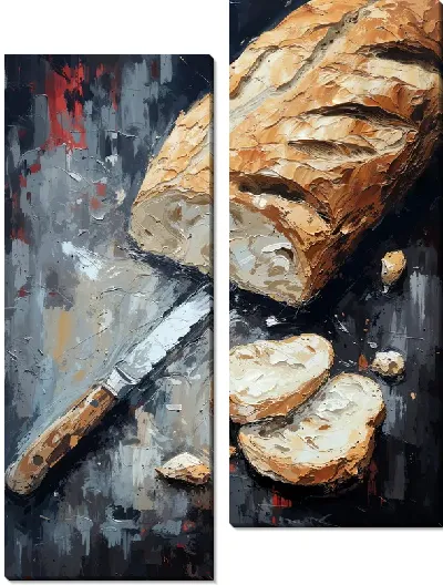 Модульная картина Хлеб №20