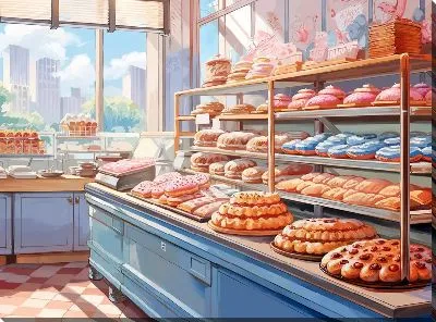 Картина маслом Выпечка №37