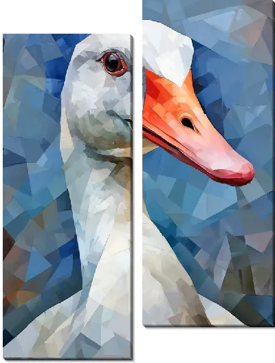 Модульная картина Гусь №2