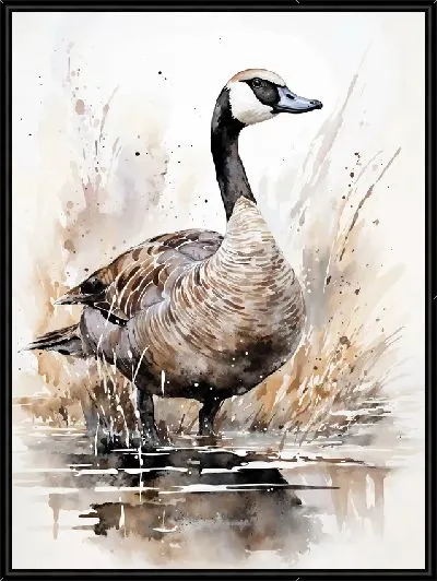 Картина Гусь №6