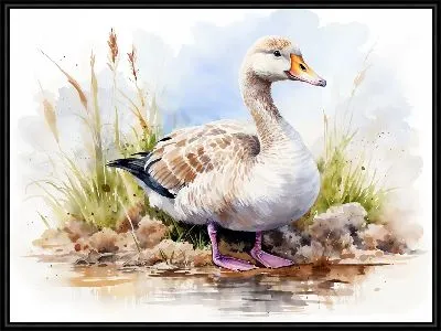 Картина Утка №7