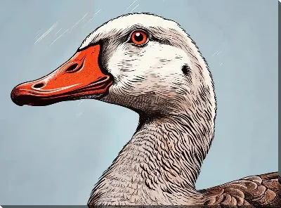 Постер Гусь №13