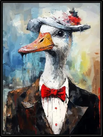 Картина Гусь №15