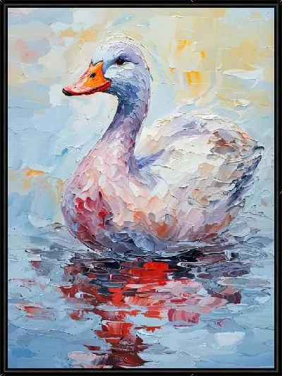 Картина Лебедь №22