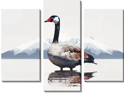 Модульная картина Гусь №24