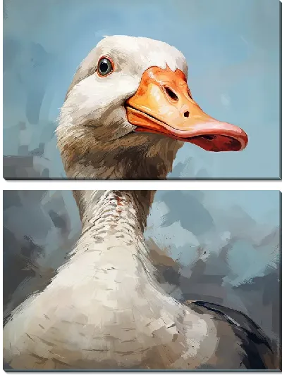 Модульная картина Гусь №25