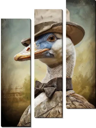 Модульная картина Гусь №28