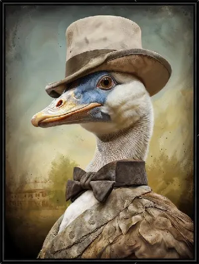 Картина Гусь №28