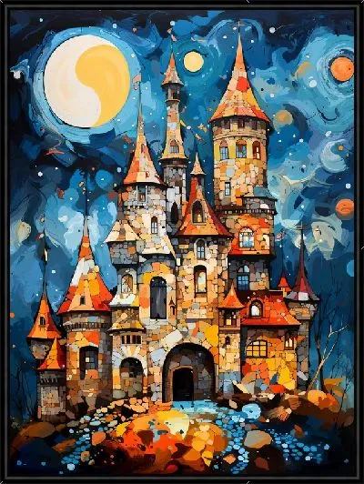Картина Замок №35