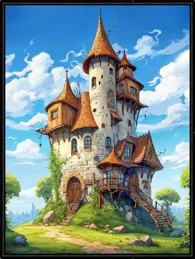 Картина Сказочный замок №50