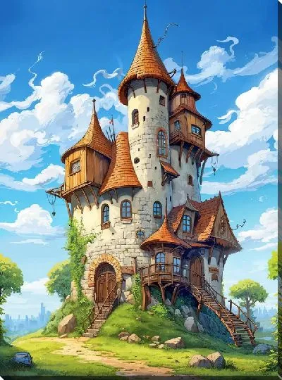 Постер Сказочный замок №50
