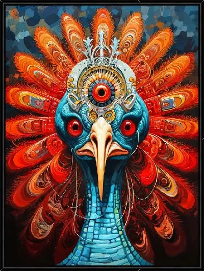 Картина Индейка №3