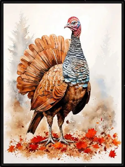 Картина Индейка №4