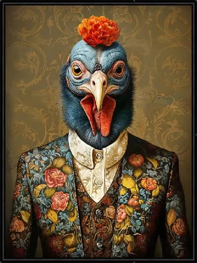 Картина Индейка №8