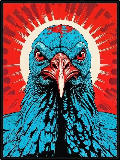 Картина Индейка №10