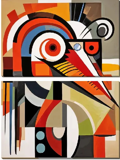 Модульная картина Индейка №15