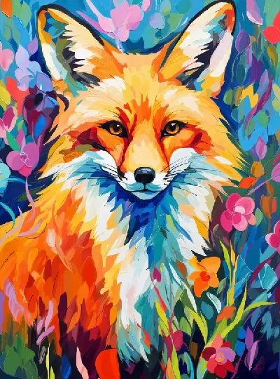 Плакат Лиса №1