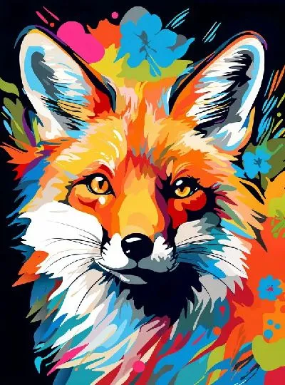 Плакат Лиса №2