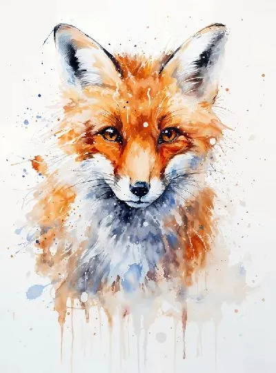 Плакат Лиса №3