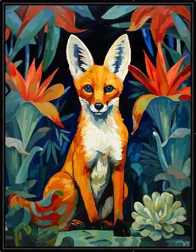 Картина Лиса №8