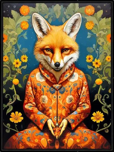 Картина Лиса №9