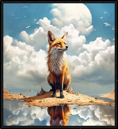 Картина Лиса №10