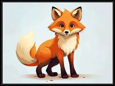 Картина Лисёнок №2