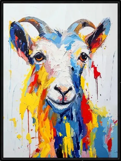 Картина Козёл №4