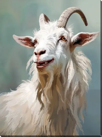 Картина маслом Козёл №16