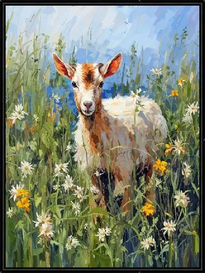 Картина Козёл №18