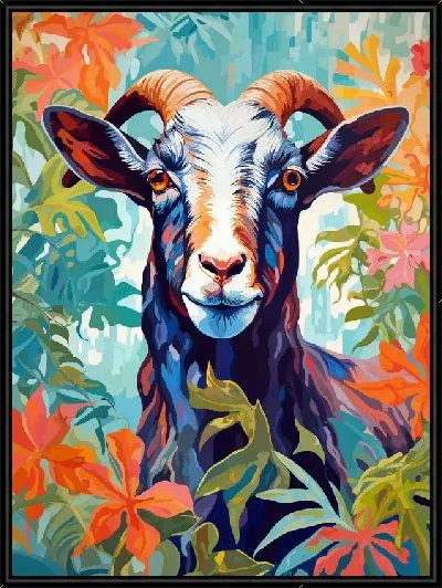Картина Козёл №19