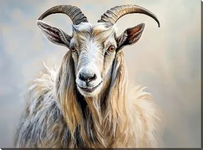 Картина маслом Козёл №26