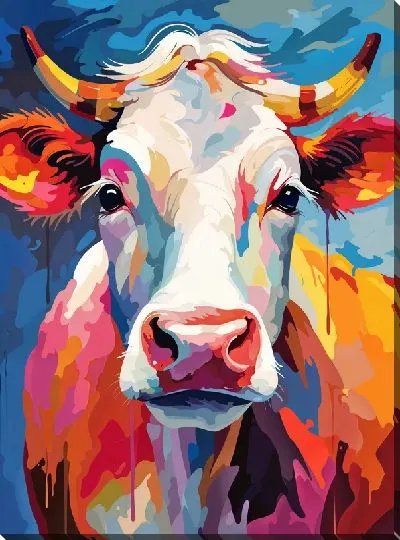 Картина маслом Корова №51