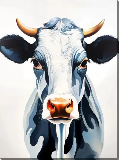Картина маслом Корова №71