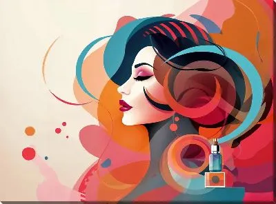 Косметика и девушка №4