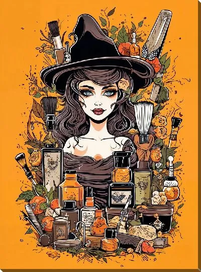 Постер Косметика и девушка №27