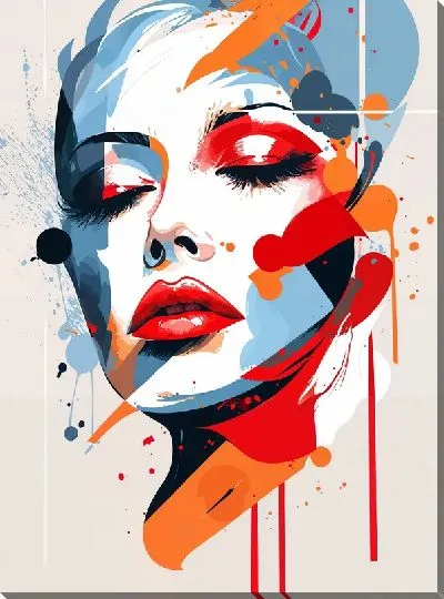 Постер Лицо девушки №46