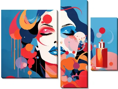 Косметика и девушка №52