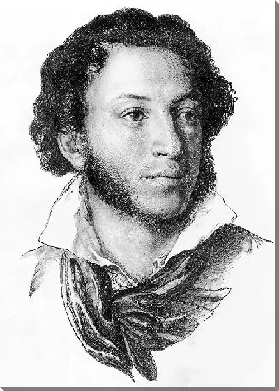 Картина маслом Портрет Александра Пушкина