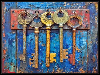 Картина Набор ключей