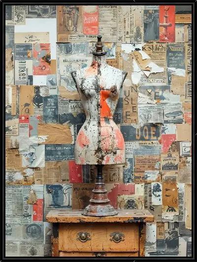 Картина Манекен в мастерской