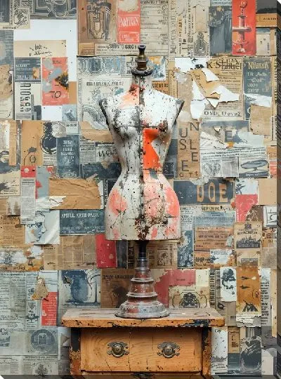 Постер Манекен в мастерской